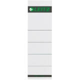 16070085 - LEITZ/ESSELTE Rugetiket Insteekkaart 1617 Wit 10st 58x190mm