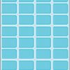 3643 - HERMA Gekleurde Etiketten Schrijfpapier no:3643 12x19mm 160st Blauw 1 Pak