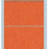 16480025 - LEITZ/ESSELTE Rugetiket Zelfklevend Rood 10st 38x290mm