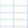 3738 - HERMA Universal Etiket Schrijfpapier no:3738 19x40mm 70st Wit 1 Pak