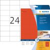 13HER4467 - HERMA Gekleurde Etiketten SuperPrint no:4467 70x37mm 480st Rood 1 Pak