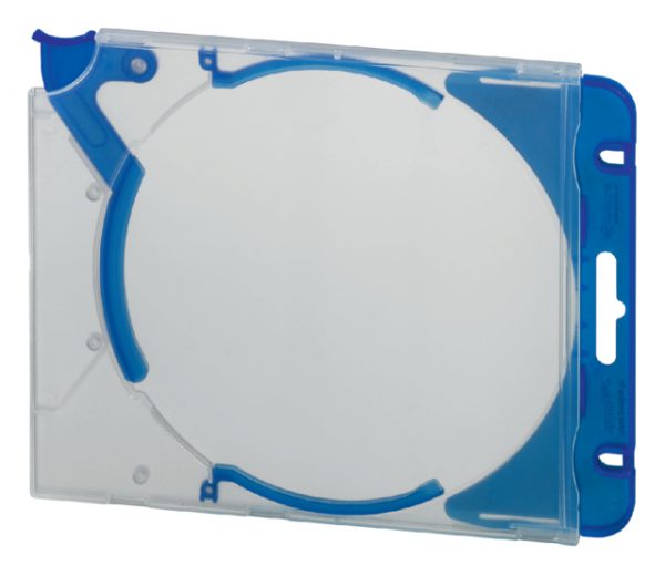 526906 - DURABLE CD/DVD Doos Standaard Quickflip Blauw 5st