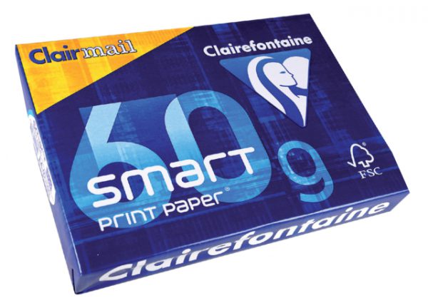 1929 - Clairfontaine Kopieerpapier A4 60g/m² Wit CIE170 500vel