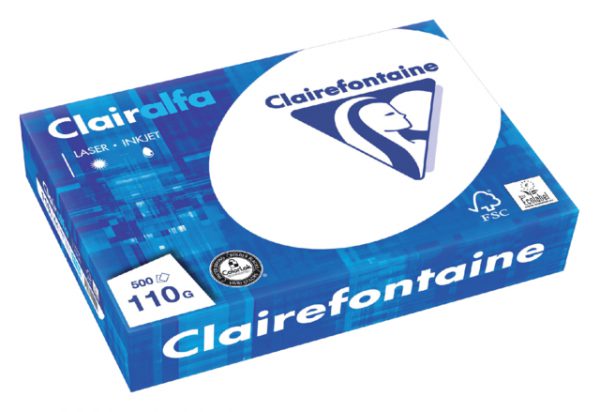 2110 - Clairfontaine Kopieerpapier A4 110g/m² Wit CIE170 500vel