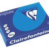 8010086 - Clairfontaine Kopieerpapier A4 80g/m² Blauw 500vel