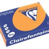 1878 - Clairfontaine Kopieerpapier A4 80g/m² Oranje 500vel