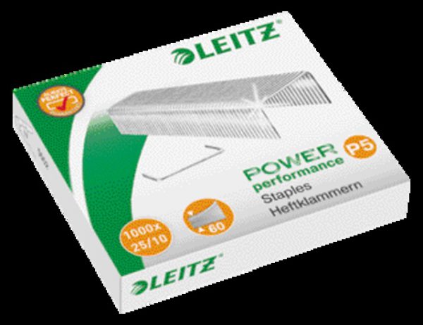 55740000 - LEITZ/ESSELTE Nietjes Verzinkt 25/10 1.000st