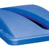 FG270388BLUE - Rubbermaid Deksel Slim Jim Blauw