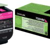 70C2HM0 - LEXMARK Toner Cartridge Magenta 3.000vel 1st