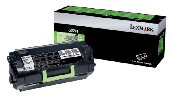 52D2H00 - LEXMARK Toner Cartridge Black 25.000vel 1st