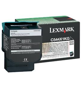 C544X1KG - LEXMARK Toner Cartridge Black 6.000vel 1st
