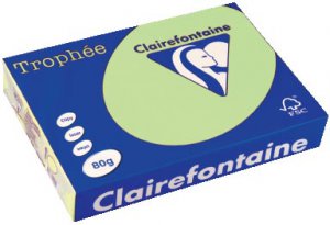 332301800 - Clairfontaine Kopieerpapier A4 80g/m² Groen 500vel