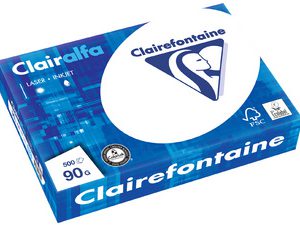 2896 - Clairfontaine Kopieerpapier A4 90g/m² Wit CIE170 500vel