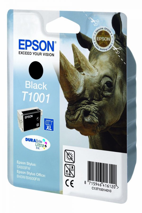 C13T10014010 - EPSON Inkt Cartridge T1001 Black 25,9ml 1st