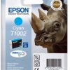 C13T10024010 - EPSON Inkt Cartridge T1002 Cyaan 11,1ml 1st