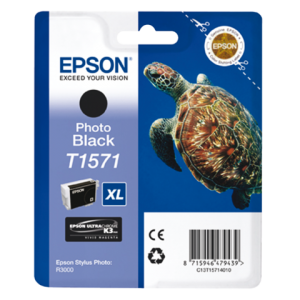 C13T15714010 - EPSON Inkt Cartridge T1571 Black 26ml 1st