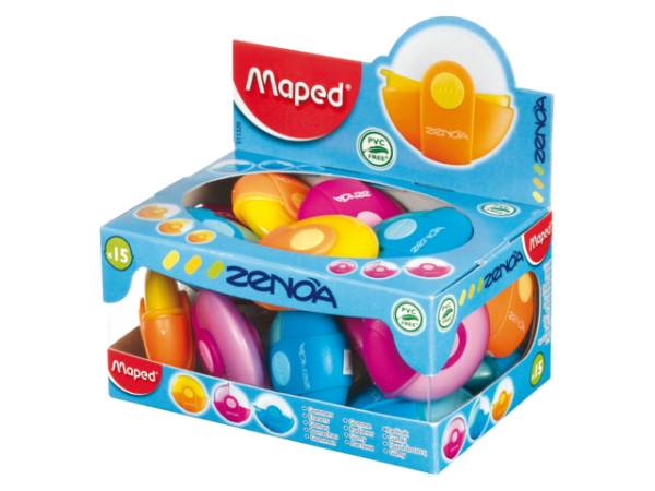 M511320 - MAPED Gum Zenoa Draaibaar Diverse Kleuren 1st