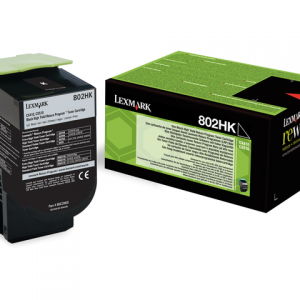 80C2HK0 - LEXMARK Toner Cartridge Black 4.000vel 1st