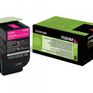 70C2HM0 - LEXMARK Toner Cartridge Magenta 3.000vel 1st