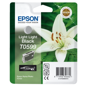 C13T05994010 - EPSON Inkt Cartridge T0599 Light Black 13ml 1st