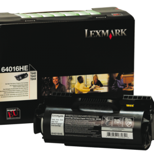 64016HE - LEXMARK Toner Cartridge Black 21.000vel 1st