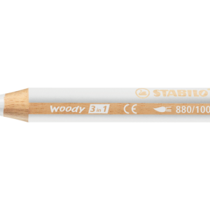 880/100 - Schwan Stabilo Kleurpotlood Woody 3-in-1 880 Wit 1st