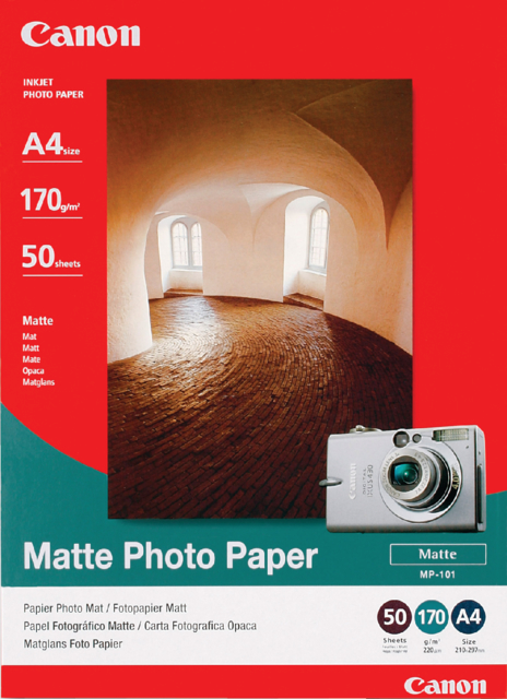 7981A005AA - CANON Fotopapier A4 170g//m² Matt 50vel
