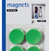 7-181204-4 - LEGAMASTER Magneet 30mm Groen 4st