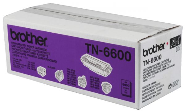 TN-6600 - Brother Toner Cartridge Black 6.000vel 1st