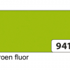 65941E - FOL Etalagekarton 50x70cm 400g/m² Fluor Groen Nr:941 1vel