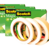 8101966 - 3M Plakband Scotch Magic 19mmx66m Transparant 1st