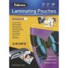 53022 - FELLOWES Lamineerhoes 80mcr Zelfklevend A4 Glashelder 100vel