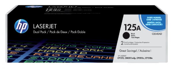 CB540AD - HP Toner Cartridge 125A Black 2.200vel 2st