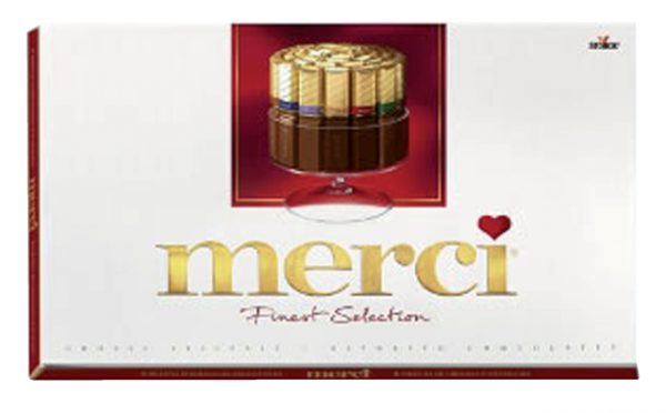 260055 - Merci Chocolaatjes Diverse Smaken 400gr 1st