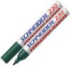 123004 - SCHNEIDER Viltstift Permanent 230 1-3mm Groen 1st