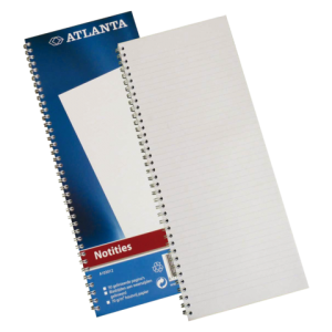 A103012 - ATLANTA Notitieboek 330x135mm Blauw 1st