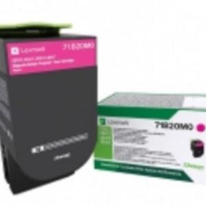 71B20M0 - LEXMARK Toner Magenta 2.300vel 1st