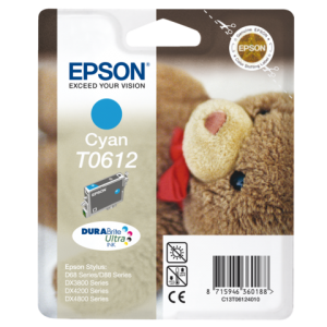 C13T06124010 - EPSON T0612 Cyaan 8ml