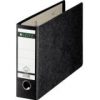 10740000 - LEITZ/ESSELTE Ordner 2-Rings 1074 77mm Zwart Gewolkt A4 Dwars