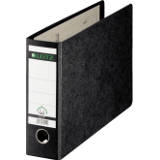 10740000 - LEITZ/ESSELTE Ordner 2-Rings 1074 77mm Zwart Gewolkt A4 Dwars