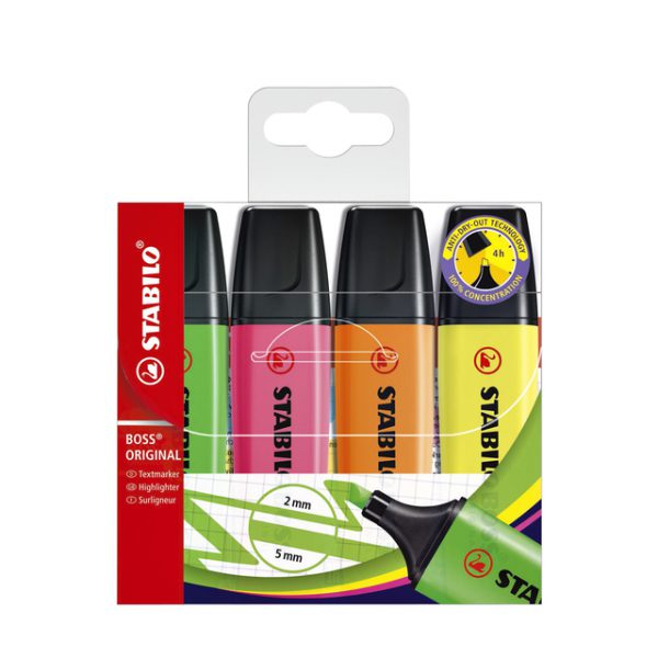 70/4 - STABILO Marker 2-4mm Boss Original