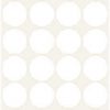 2260 - HERMA Universal Etiket Schrijfpapier Ø25mm 768st Wit 1 Pak