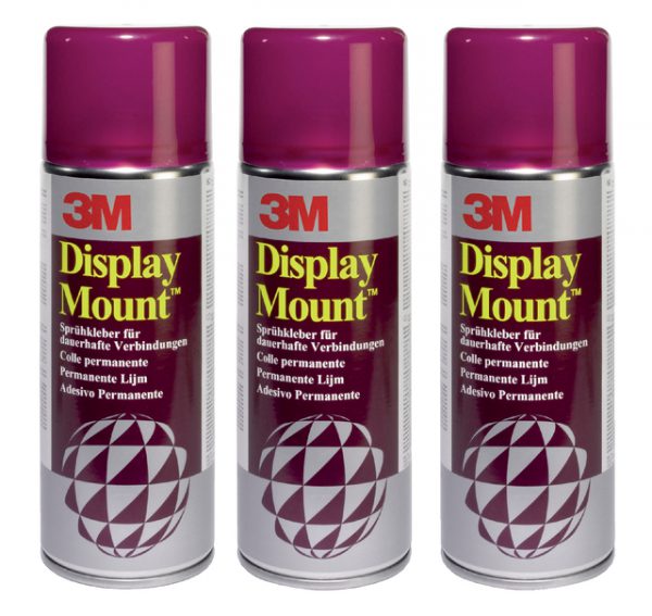 DISPLAYM - 3M Lijmspray Displaymount 9477 400ml 1st