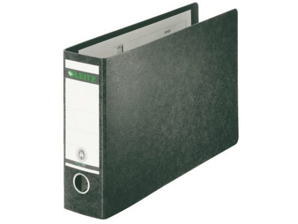 10740000 - LEITZ/ESSELTE Ordner 2-Rings 1074 77mm Zwart Gewolkt A4 Dwars
