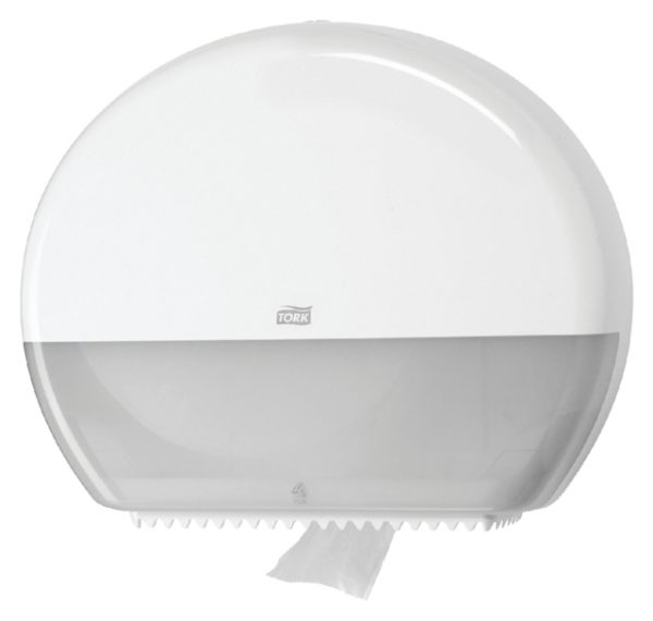 69067 - Tork Dispenser Toiletpapier Jumbo Elevation 554000 Kunststof Wit 1st