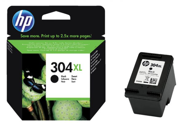 N9K08AE - HP 304 Black 5,5ml