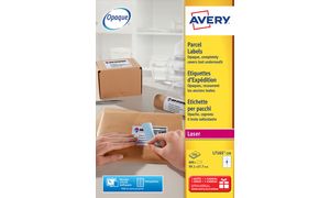 L7168-100 - AVERY Adres Etiket 199x143mm 200st Wit