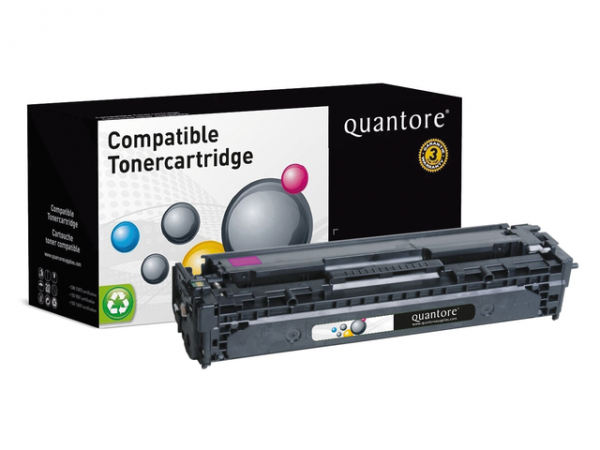 CE323A-Q - Quantore Toner Cartridge 128A Magenta 1.300vel 1st