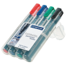 350 WP4 - STAEDTLER Viltstift 350 2-5mm 4 Kleuren 1 Set