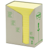 655-1T - 3M Post-It Memoblok Greenline 76x127mm Geel 16st